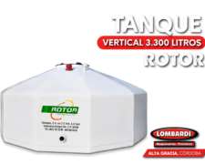 Tanque Vertical 3.300 Lts - Rotor Acepto Canje Usados