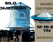 Nuevo Silo Comedero Base De Fibra - Colonias Menonitas