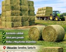 Rollos y Megafardo de Alfalfa