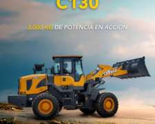 Pala Cargadora Crybsa C130 – 0 Km – 125 Hp – Balde 1,9 M3
