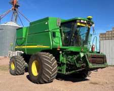 Cosechadora John Deere 9660 STS año 2005 + Cabezal