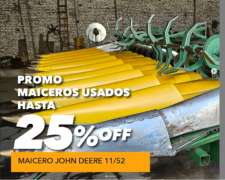 Cabezal Maíz John Deere 12/52