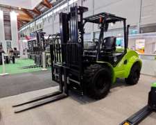 Autoelevador Jac 3.5 Ton 4.8 Mts 4x4 Todo Terreno