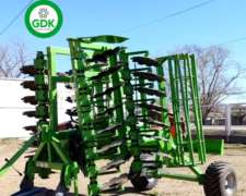 Rastra Ligera 5 Mts 40 Discos 23 Dentados. Bellmaq