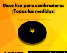 Discos Lisos Para Sembradoras Todas Las Medidas