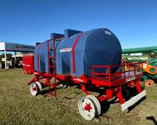 Acoplado Con Tanque Plástico 8.000lts De Arequito