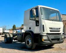 Camion Iveco Tector 170e22 Año 2014 C/sider. Motor 0 Km