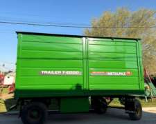 Acoplado Tanque Taller Metalpaz De 5000 Lts Y 4,5 Mts