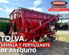 Acoplado Tolva para Semilla y Fertilizante 14tn - Disponible