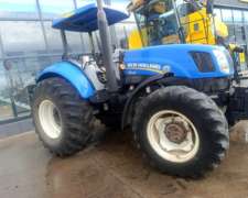 New Holland 6130 Año 2016. 14000 Hs. Rodado Paton. Lev 3 Pto