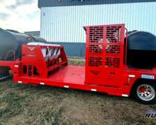Acoplado P/ Apoyo A Pulverizadoras Terrestres Con Tandem Mix
