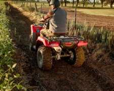 Cuatriciclo Honda TRX 420 FM 4X4 Rojo Entrega Inmediata