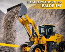 Pala Cargadora Crybsa C80 – 0 Km – 93 Hp – Balde 1 M3