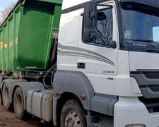 Mercedes Benz Axor 2544 6X2 con 174.000 km Caja Automática