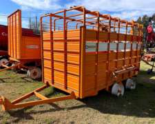 Acoplado Jaula para Animales Mauro