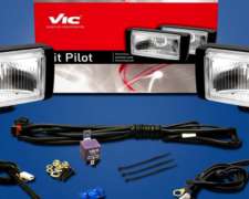 Faro Rectangular Luz Largo Alcance 301 Kit