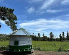 Silo Autoconsumo Plastificado Completo con Fibra de Vidrio