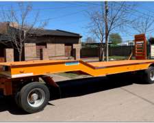 Acoplado Carreton Rural 15 TN para Transporte de Maquinarias