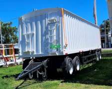 Acoplado 4 Ejes 9,60m.tipo Tolva Cerealera C/ Divisor. Ombu