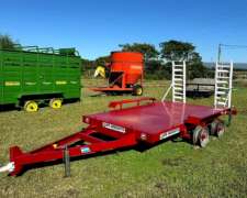 Trailer Carreton Balancin Capacidad Para 4tn De Arequito