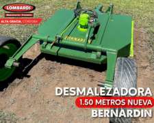 Bernardin Desmalezadora Nueva Disponible 1.50 Metros