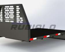 Carrocería de Trabajo para Camionetas de Cabinas Simples.