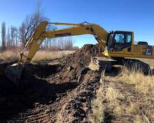 Komatsu PC LC 240, con Balde 1,8 MTS3
