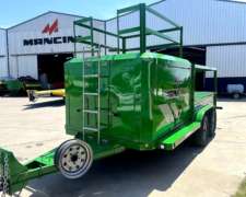 Trailer Para Drone De Dos Ejes Marca Mancini