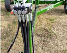 Grúa Borda Bossana Full con Giro y Telescopico Hidraulico