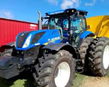 New Holland T7.240 año 2021. M 200 HP 5800 HS. Piloto