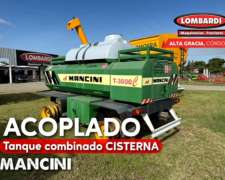 Acoplado Tanque Combinado Mancini 3000lts - Disponible