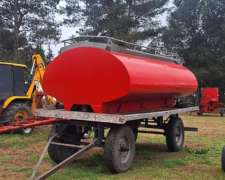 Cisterna 8000 Con Bomba 12v.