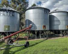 Silos Aéreos de 75tt muy Buenos con Arreador.