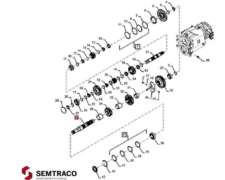 Eje Caja Rotor Case 47672689