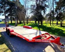 Tráiler Balancin Homologado Para 6 Tn. De 6 X 2 Mts.