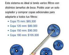 Soplador de Filtros Shek Kit Completo