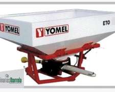Fertilizadora 3 Puntos Yomel ETO Hasta 12mts. de Trabajo.