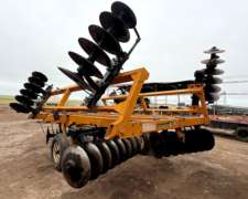 Rastra Agrometal 52 Discos Articulada