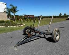 Transportador de Rollos Hidráulico para UN Rollo