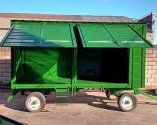 Acoplado Taller 4x2x1.95 4 Puertas Laterales