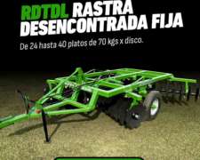 Rdtdl Super Bong Desencontrada 36+2 Platos 70 KGS