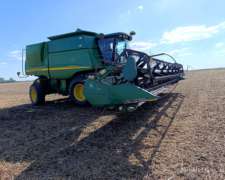 John Deere 9650 Sts. año 2007. Horas 8355