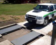 Balanza para Camiones por Ejes 2 Módulos B Magris