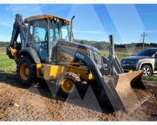 Pala con Retro John Deere 310k (id784)