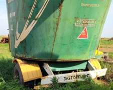 Mixer Agromec 14 M3, año 2016, Balanza Hook, Disponible