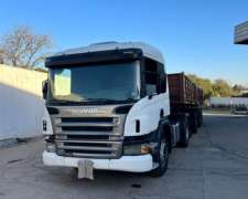 Scania P340 2008, Tractor Chasis Solo o Enganchado