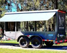 Tráiler Homologado Para Drones Agrícolas