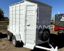 Carro para Dos Caballos. Trailer para Caballos