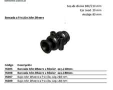 Caja De Rastra John Deere A Friccion