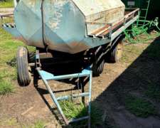 Acoplado Cisterna Turia 3000l con Bomba